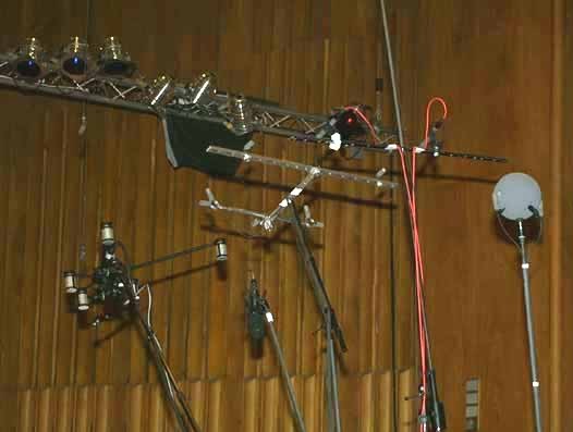 picture of the recording session picture of the recording session